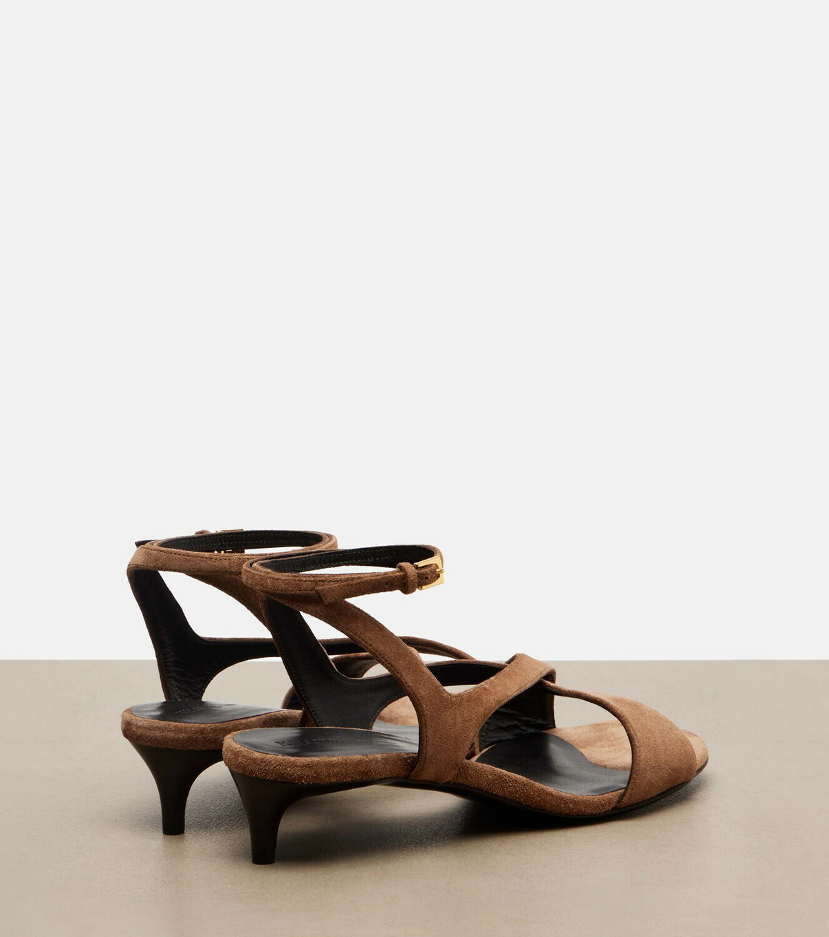 Khaite Liria suede sandals
