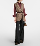 Brunello Cucinelli Monili cotton-blend shirt