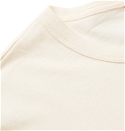 Onia - Johnny Striped Cotton and Modal-Blend Jersey T-Shirt - Cream