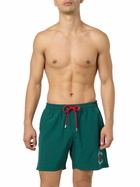 MC2 Saint Barth Classic Stretch Comfort Swim Shorts With Forte Dei Drammi Embroidery | Insulti Luminosi Special Edition