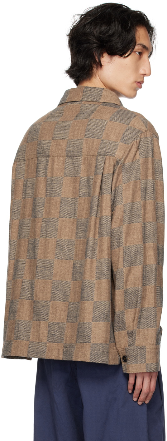 Henrik Vibskov Brown Field Shirt