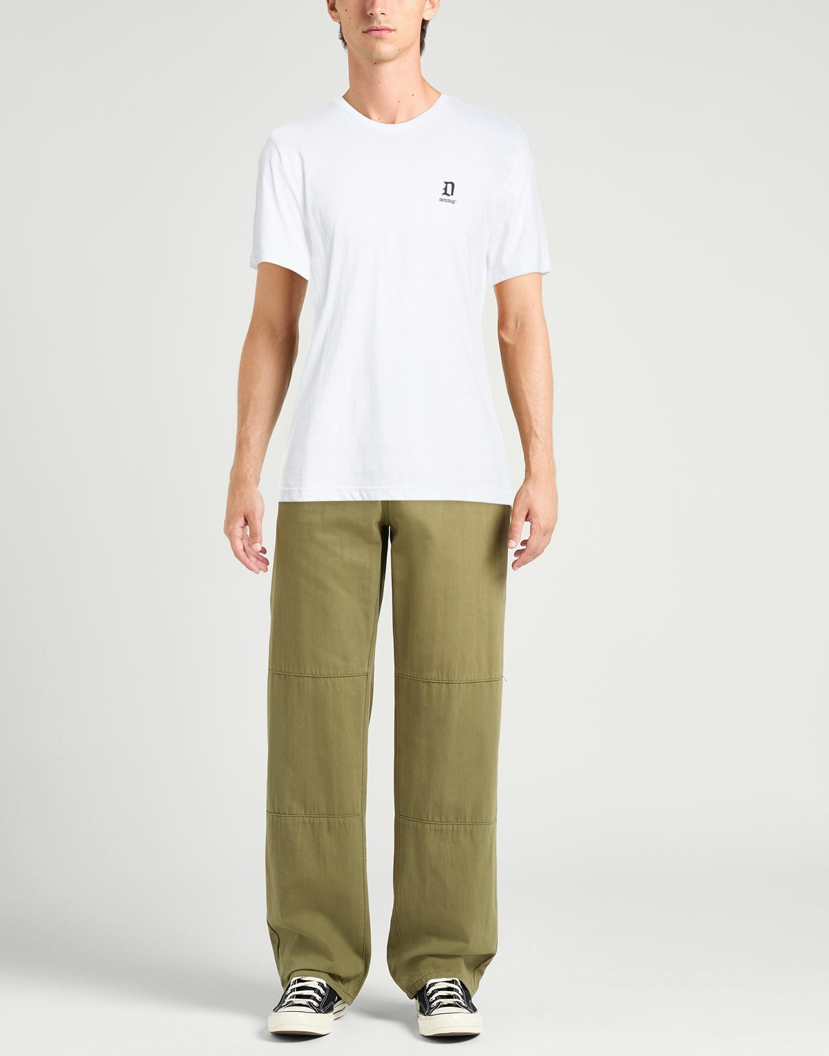 Dondup Mens T-shirt in White