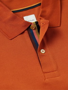 Paul Smith - Cotton-Piqué Polo Shirt - Orange