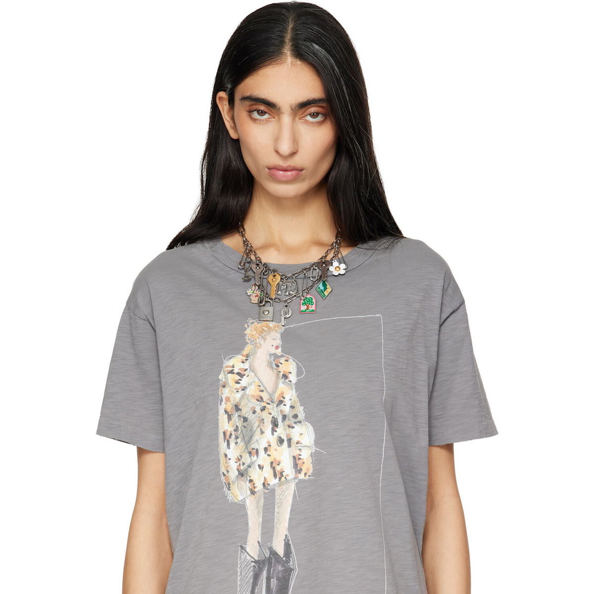 Marc Jacobs 'The Pop Americana' Charm Necklace