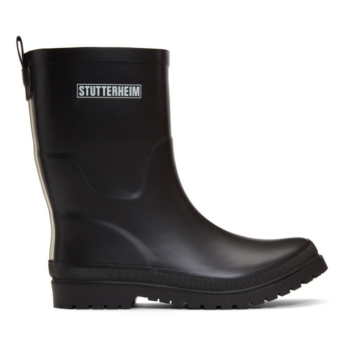 Photo: Stutterheim Black Hornavan Rain Boots