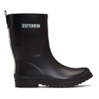 Stutterheim Black Hornavan Rain Boots