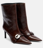 Coperni Belt leather ankle boots