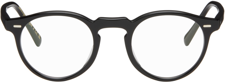 Photo: Oliver Peoples Black Gregory Peck Glasses