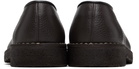 LEMAIRE Brown Piped Crepe Loafers