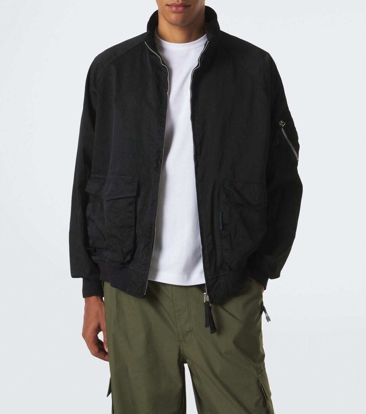Comme des Garçons Homme Technical bomber jacket