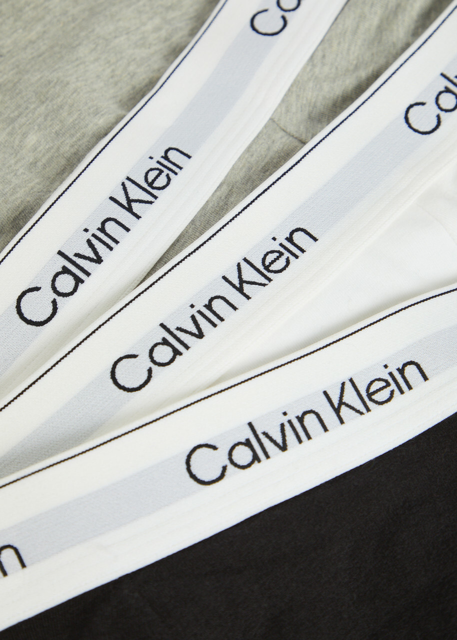 Calvin Klein Icon Stretch-cotton Trunks set of Three Multicoloured