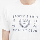 Sporty & Rich Men's SRAC T-Shirt in White