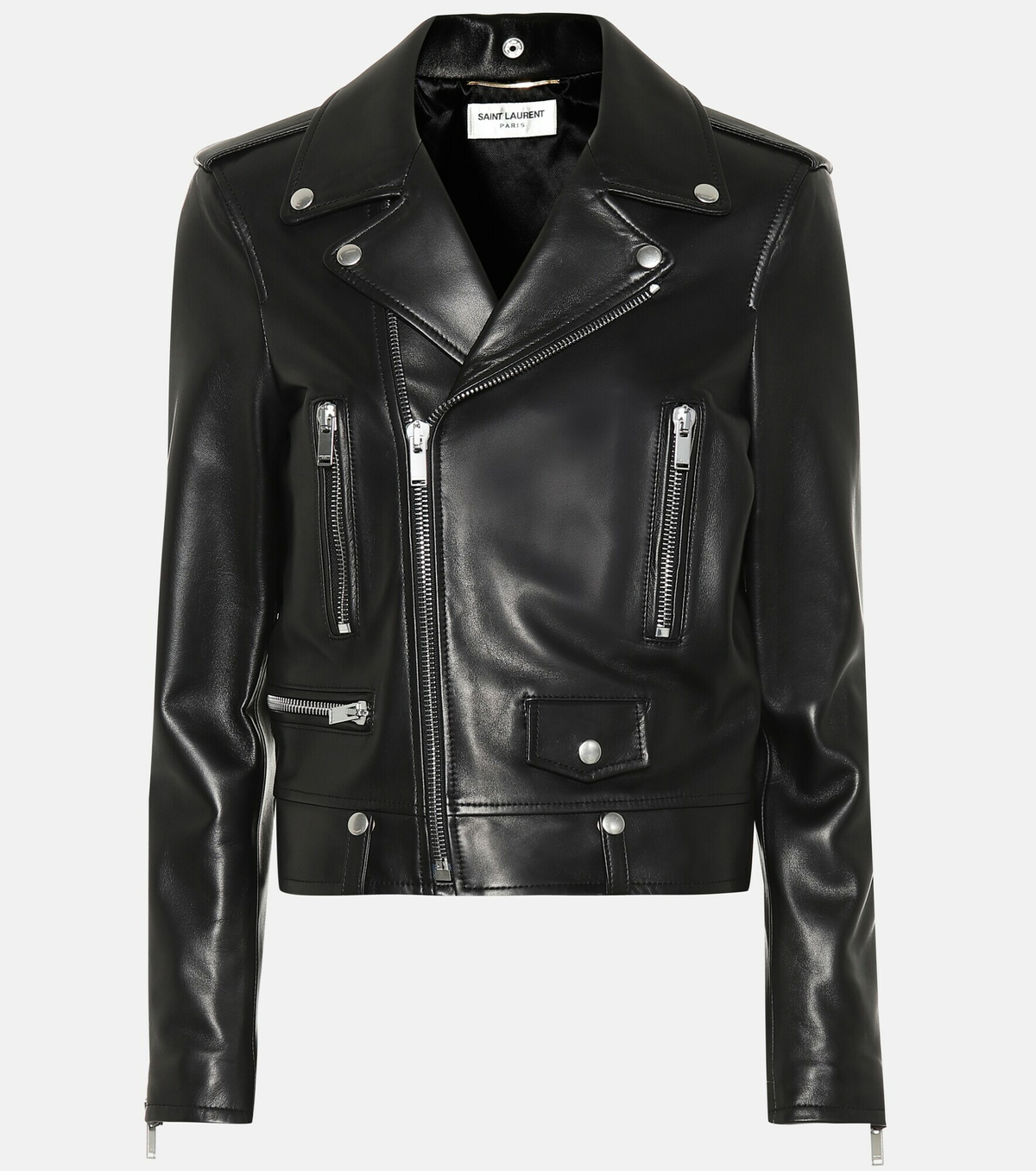 Saint Laurent - Leather biker jacket Saint Laurent