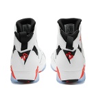 Air Jordan Men's 7 Retro Sneakers in White/Crimson/Black