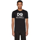 Dolce and Gabbana Black Millennials Logo T-Shirt