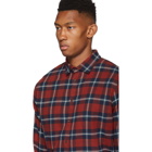 Dsquared2 Red Plaid M.B. Shirt