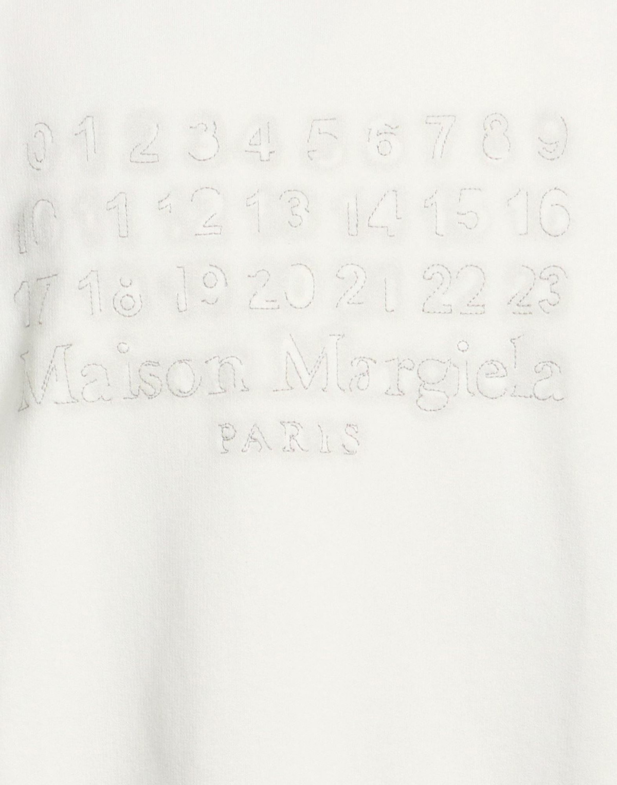 Maison Margiela Mens Sweatshirt in Off white