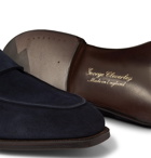 George Cleverley - Owen Leather Penny Loafers - Blue