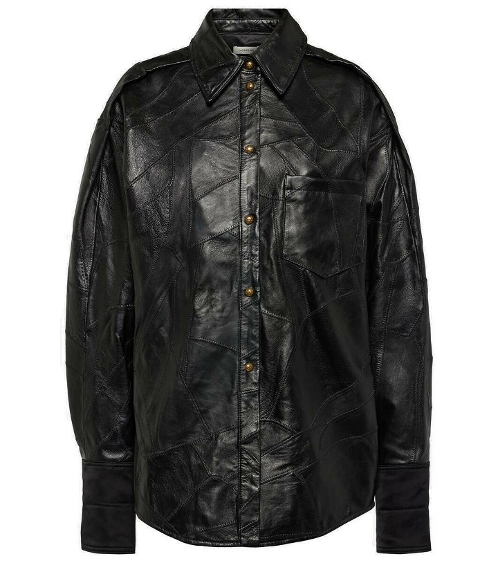 Photo: Jacques Wei Leather shirt
