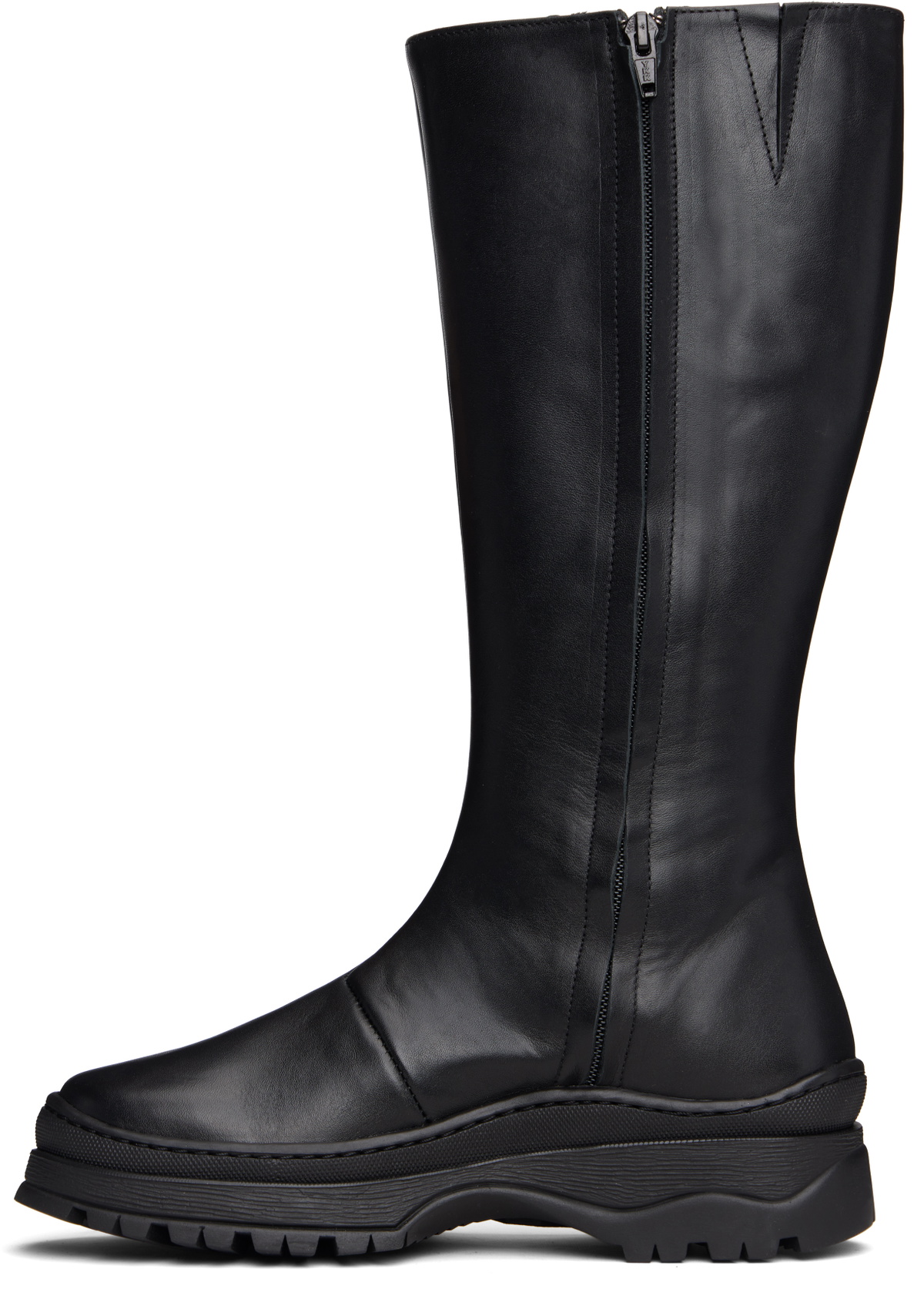 Nicole Saldaña Black Anna Tall Boots