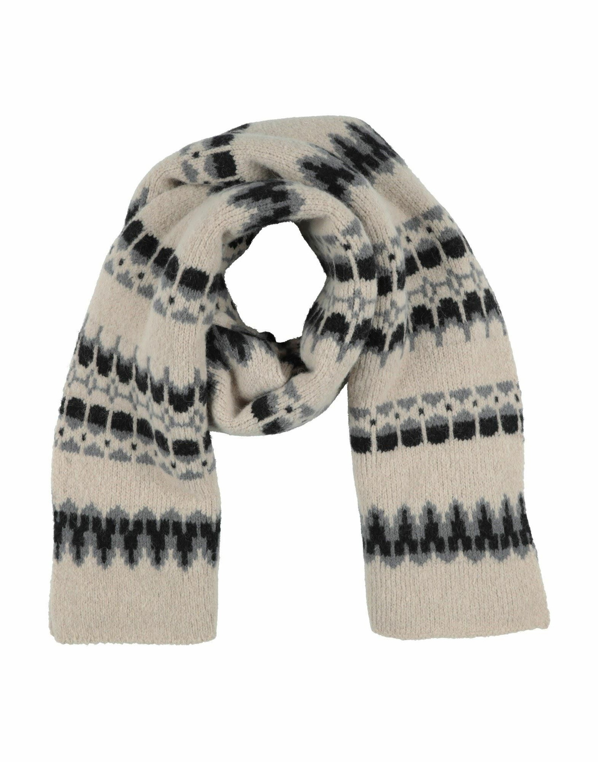 Barena Womens Scarf Light in Grey