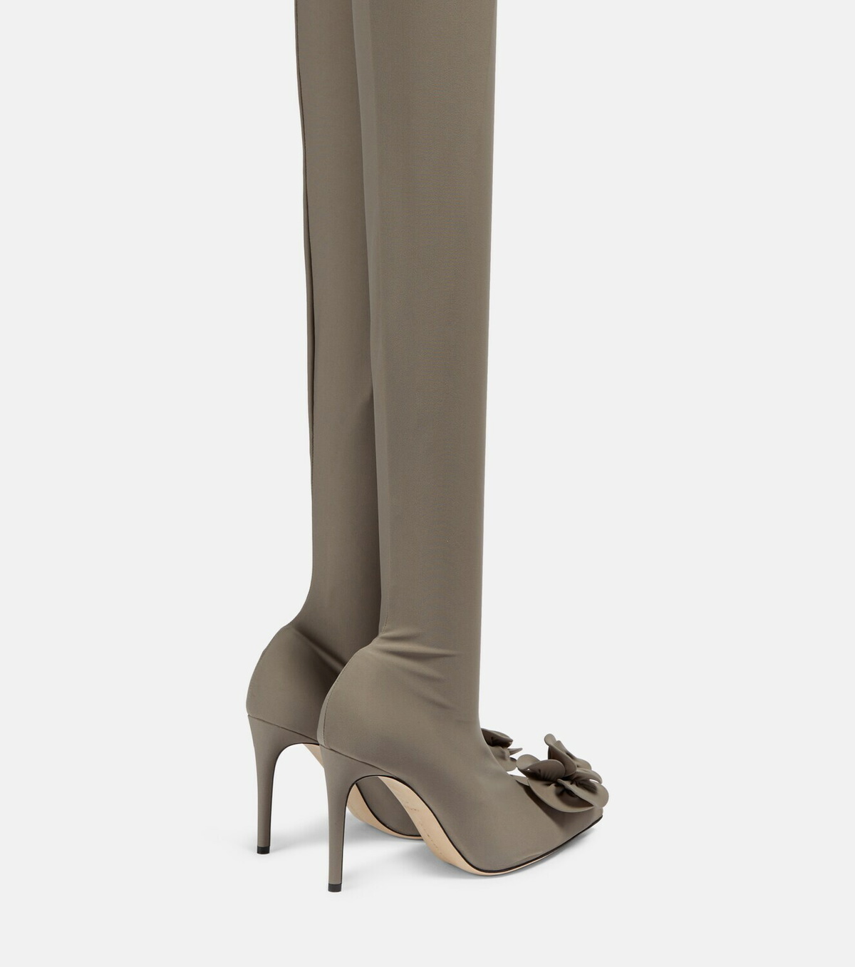 Victoria Beckham Appliqué over-the-knee boots