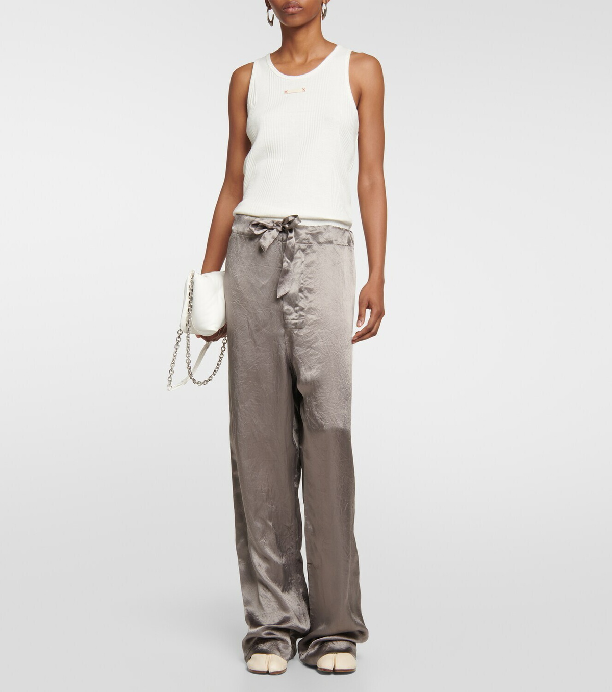 Maison Margiela Satin pajama bottoms Maison Margiela