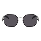 Marni Black Hexagonal Sunglasses