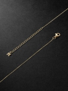 Mateo - Suspended Cross 14-Karat Gold Pendant Necklace