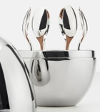Christofle Mood Coffee set of 6 silver-plated espresso spoons
