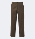 Moncler Cotton-blend straight pants