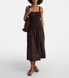 Tory Burch Miller 25 suede thong sandals