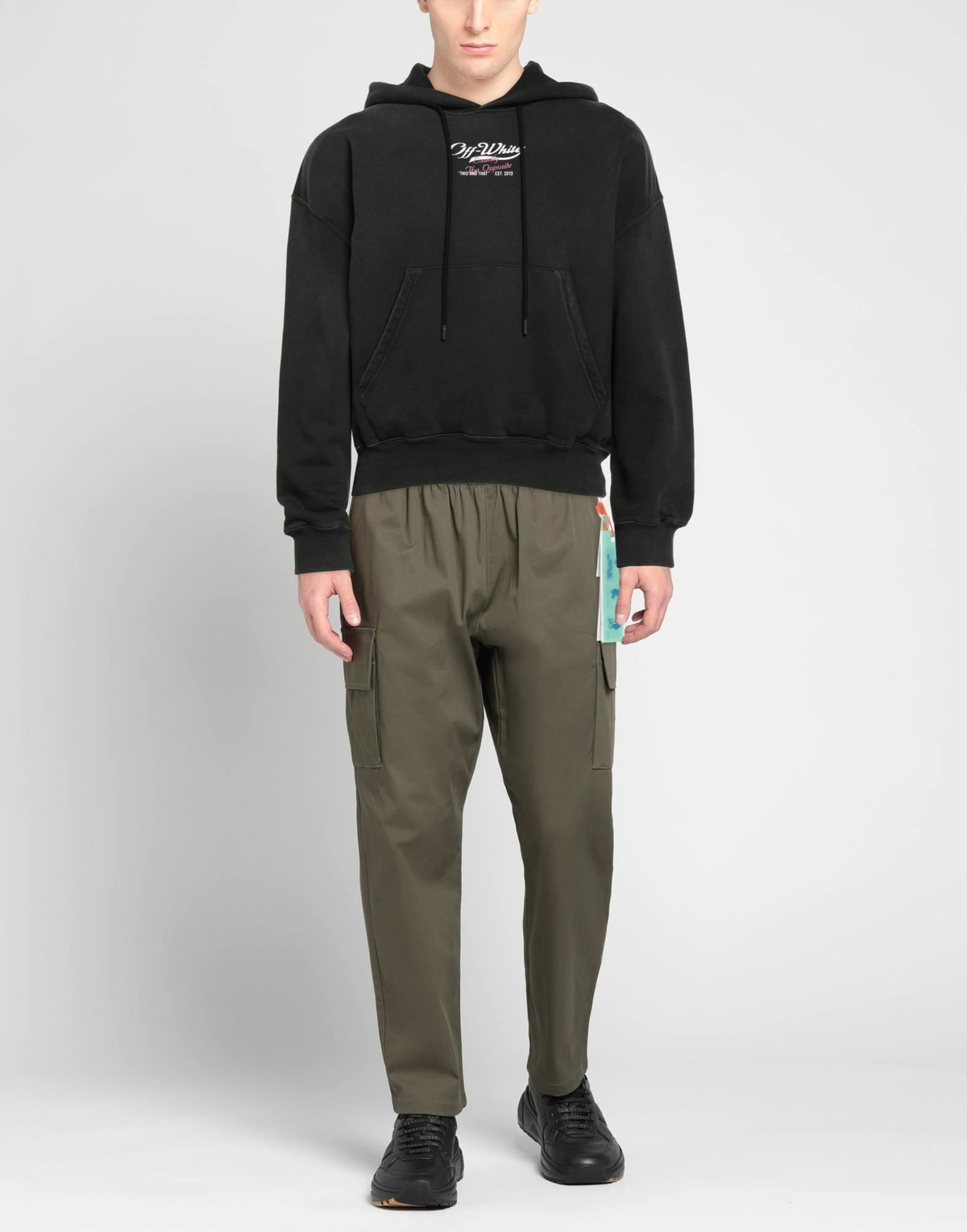 Off-white Mens Sweatshirt in Black