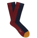 Paul Smith - Colour-Block Cotton-Blend Socks - Multi