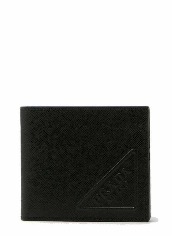 Photo: Bi-Fold Logo Wallet in Black