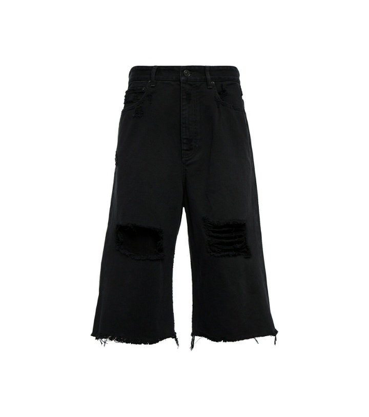 Photo: Balenciaga - Denim shorts