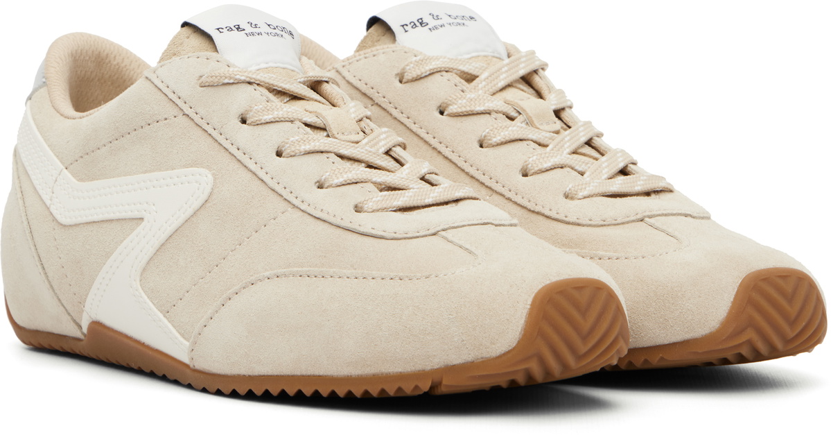 rag & bone Beige Retro Slim Ultra Runner Sneakers