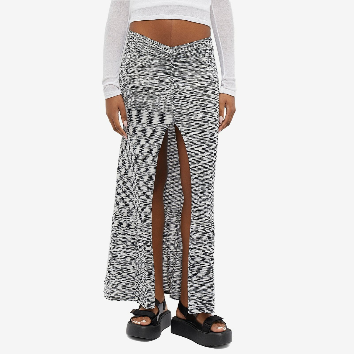 gimaguas 25ss kite maxi skirt Mサイズ Kite Maxi Skirt Black - Bottoms - Gimaguas