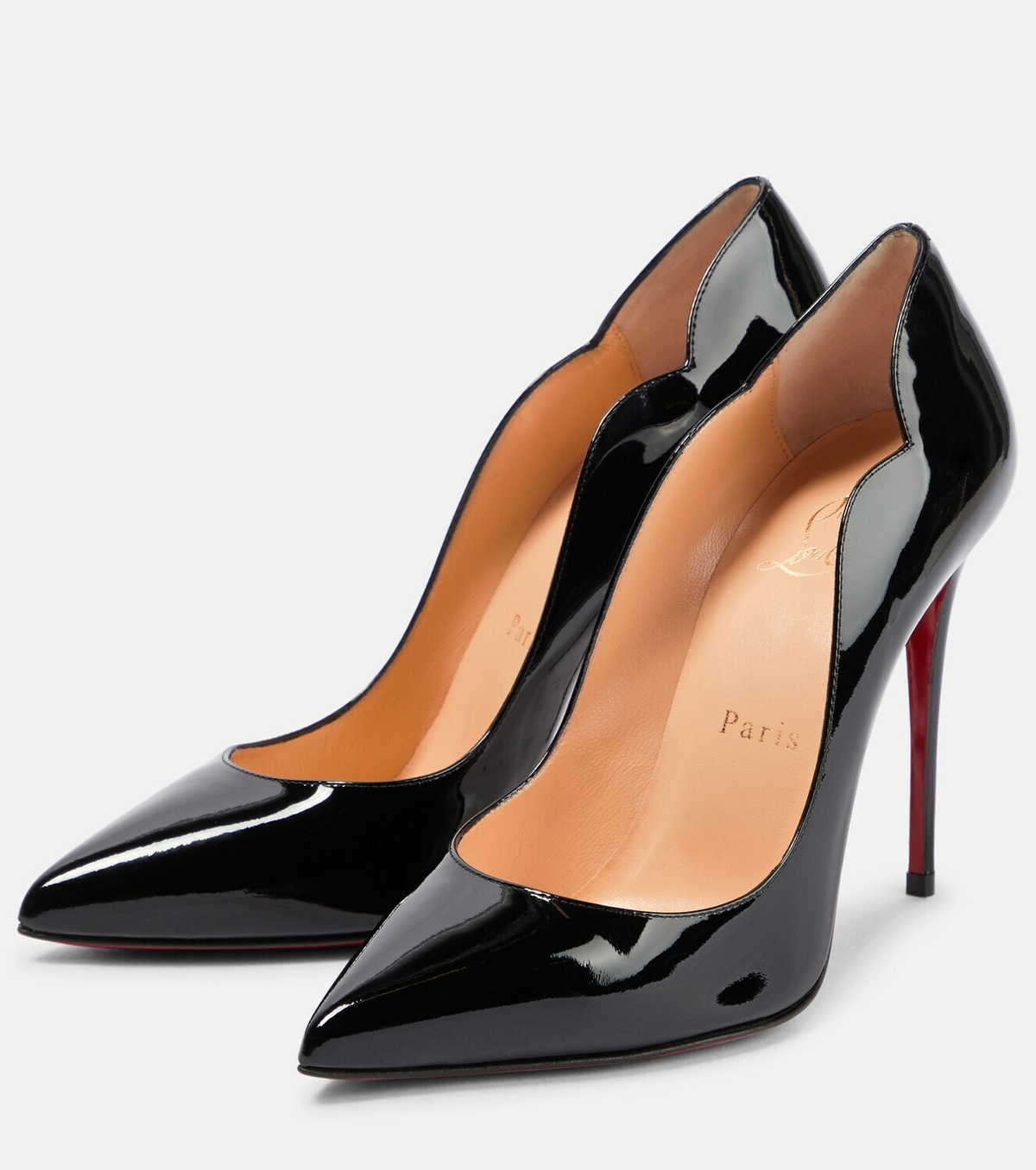 Christian Louboutin - Hot Chick 100 Patent Leather Pumps Christian ...