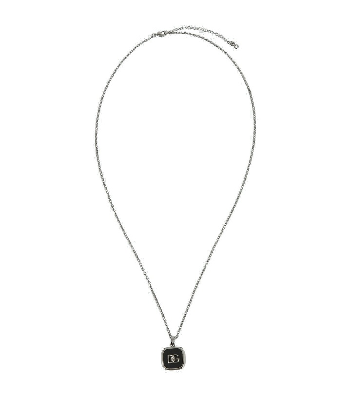 Photo: Dolce&Gabbana - Logo enamel necklace