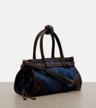 Prada Prada Bonnie Small denim top-handle bag