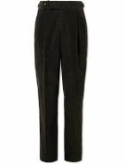 Purdey - Straight-Leg Cotton-Corduroy Trousers - Green