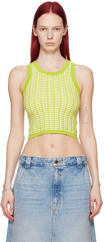 Photo: Guest in Residence Green Gingham Tank Top