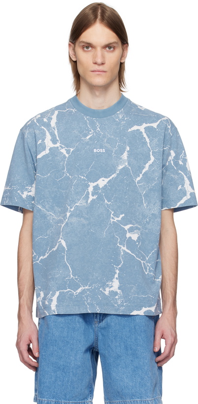 Photo: BOSS Blue All-Over Print T-shirt