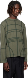 Craig Green Khaki Flatlock Long Sleeve T-shirt