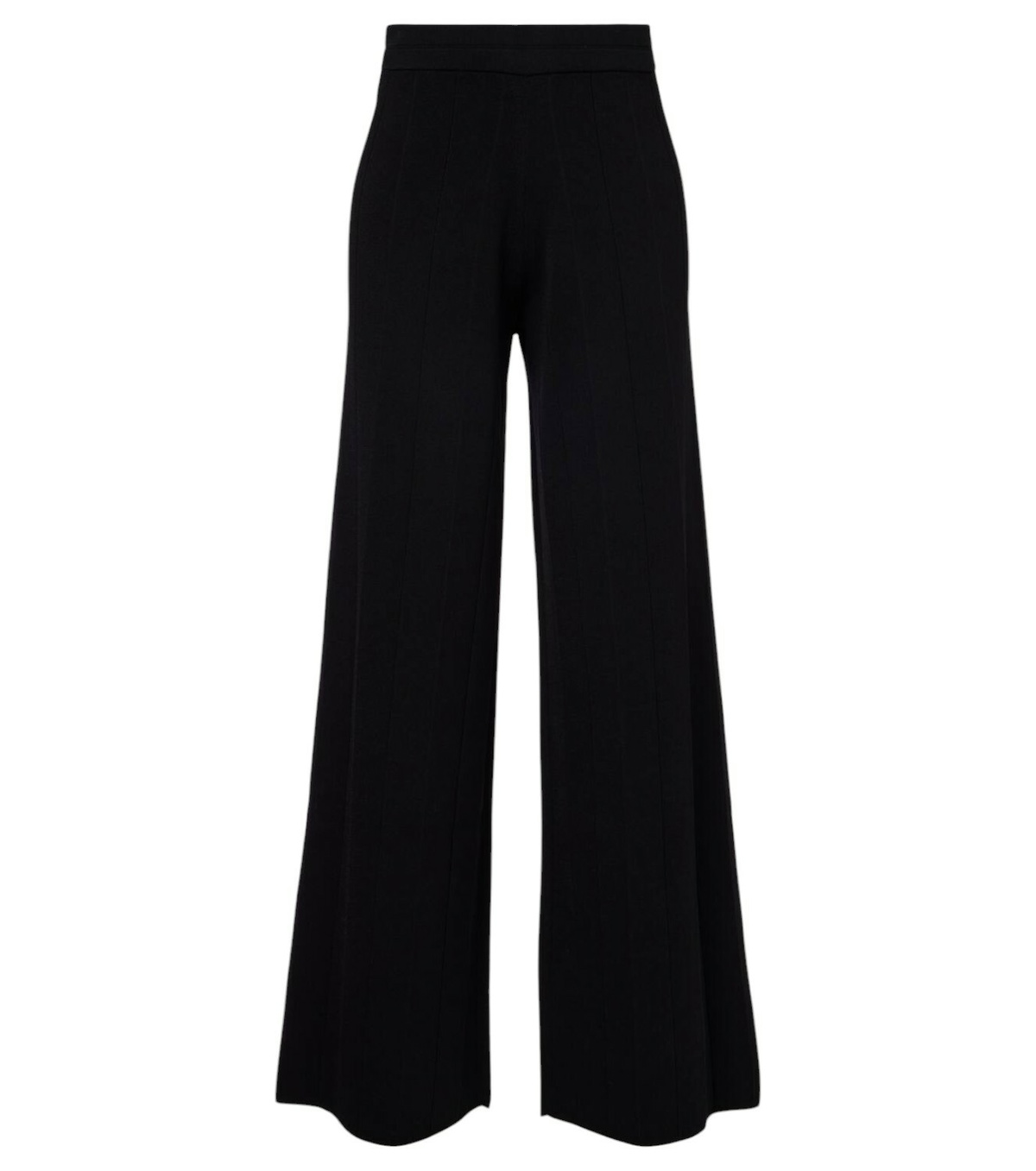 ★Max Mara★ AVORIAZ PANTS BLACK 21136011600004 211360116000 MAX MARA wide leg pants 'avoriaz' White Max Mara