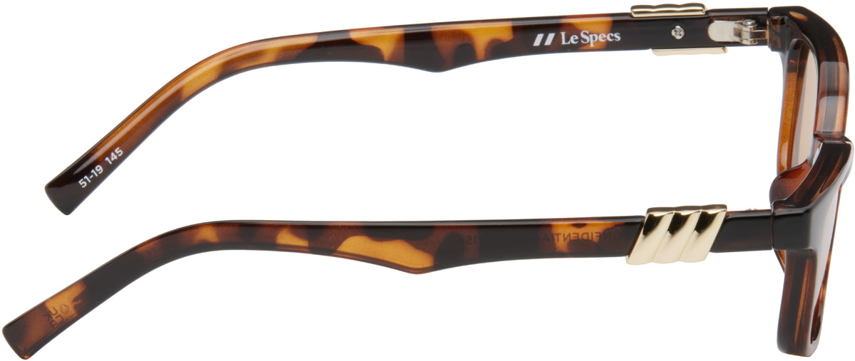 Le Specs Brown Confidential Sunglasses