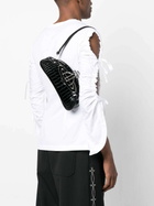 VIVIENNE WESTWOOD - Amber Croc Embossed Leather Clutch Bag