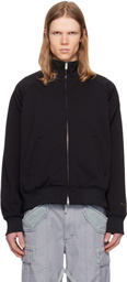 MASTERMIND WORLD Black Jersey Bomber Jacket