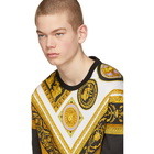 Versace Black Brocade T-Shirt